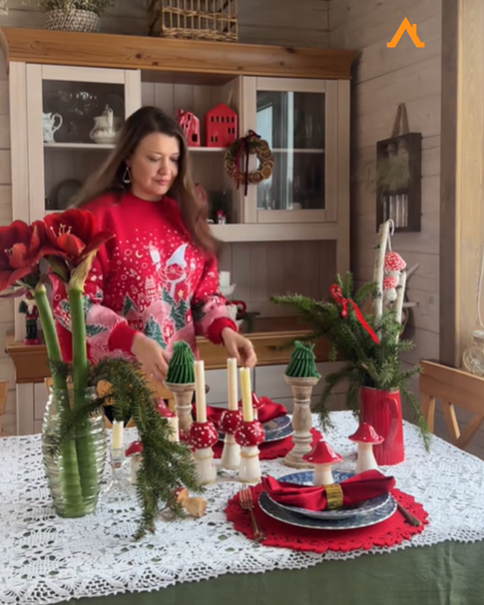Новогодний декор в «мухоморном» стиле. Праздничные лайфхаки от белорусов