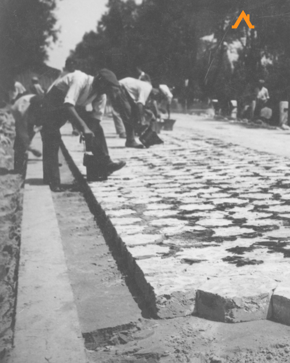 История дорожного покрытия, которому 100 лет, а оно как новое